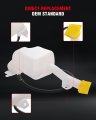 Coolant Tank Reservoir With Cap For 2004 2007 Dodge Caravan And Grand Chrysler Town Country Part 4677459ad 4677459ae