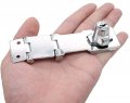 Dingchi Double Hinge Safety Hasp Lock In Zinc Plated Hardened Steel Concealed Pin Keyed 