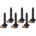 Ocpty Set Of 6 Ignition Coil Pack Ford Lincoln Explorer Flex Police Interceptor F-150 Replace For Uf646