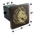 Southwest Minnesota State University Primary Logo Tow Trailer Hitch Cover Plug Insert 2