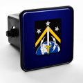 Trailer Hitch Cover Us Army 1st Space Battalion Coa 