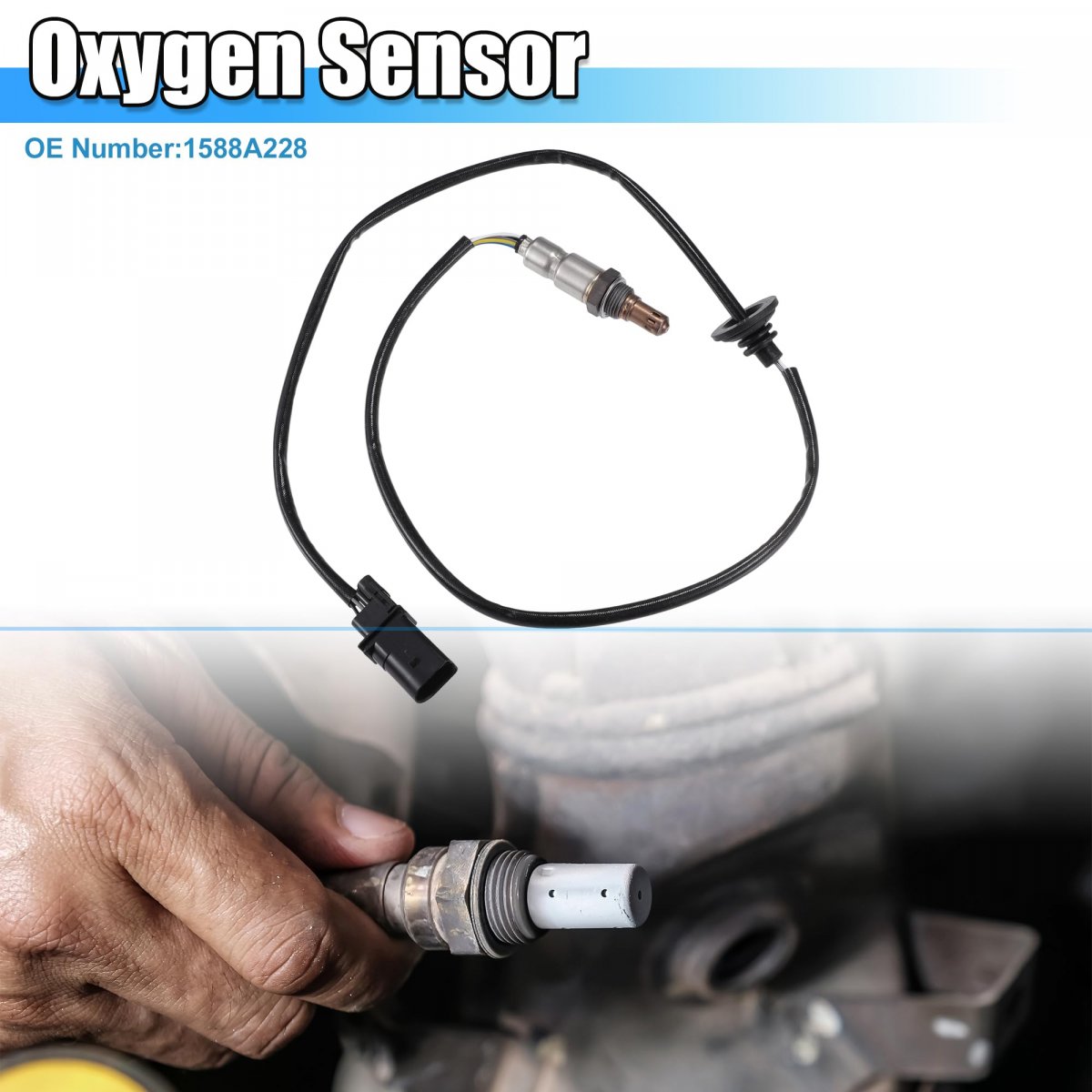 Oxygen Sensor O2 Replacement For Mitsubishi Lancer 2011-2015 Outlander 2011-2013 No 1588a228