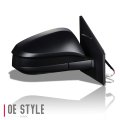 To1321345 Oe Style Powered Spotter Glass Passenger Right Side View Door Mirror Compatible With Rav4 Le 16-18