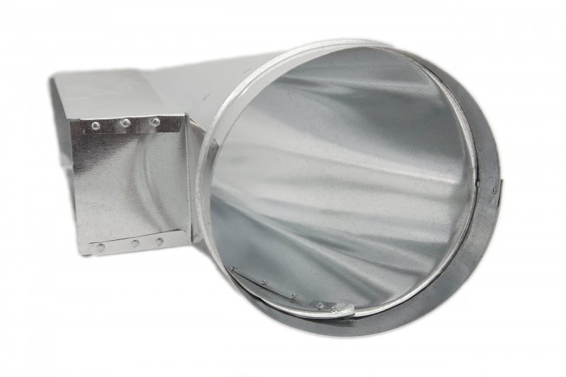 Hvac Premium Rectangular Duct End Boot Registers 12 X 4 7 Galvanized Floor Boot Center Is For