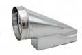 Hvac Premium Rectangular Duct End Boot Registers 12 X 4 7 Galvanized Floor Boot Center Is For 