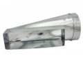 Hvac Premium Rectangular Duct End Boot Registers 12 X 4 7 Galvanized Floor Boot Center Is For