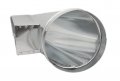 Hvac Premium Rectangular Duct End Boot Registers 12 X 4 7 Galvanized Floor Boot Center Is For