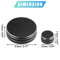 X Autohaux 2pcs Multimedia Volume Knob Caps Decals Stickers Covers For Mazda 6 Atenza 2020 2021 2022 Car Interior Gear Shift