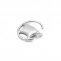 Au-tomotive Gold Inc Officially Licensed Silver Steering Wheel Key Fob For Ford Mustang