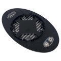 Spieg Driver Side Mirror Glass Replacement For Mini Cooper 2002-2008 Heated W Backing Plate Left