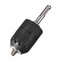 Uxcell 1 2 Keyless Drill Chuck Sds Shank Adapter 23mm 1 2-20unf For Impact Driver Cordless Black