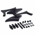 Smt- Black Spear Blade Mini Mirrors Compatible With Suzuki Savage Intruder Volusia Boulevard B00rw3pu12