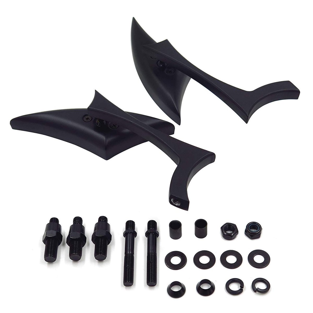 Smt- Black Spear Blade Mini Mirrors For Suzuki Savage Intruder Volusia Boulevard B00rw3pu12