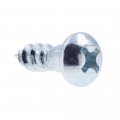 Prime-line Wood Screws Round Head Phillips Drive 8 X 1 2 In Zinc Plated 50 Pack 