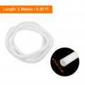 Uxcell Silicone Foam Seal Strip 10mm 0 39 Dia 2 Meters 6 56 Ft Long Sponge Rubber Weather Round Cord Solid For Machinery And