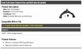 Front Left Lower Control Arm And Ball Joint Assembly Compatible With 2005-2010 Dodge Dakota