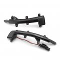 2pcs Smoked Lens Amber Sequential Blink Fulla Led Dynamic Side Mirror Blinker Indicator Turn Signal Light For 2007a 2015 Audi