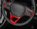 Youtoocar O-shape Red Steering Wheel Cover Trim Compatible With Chevrolet Trax 2024 Chevy Trailblazer 2020-2023 Accessories