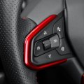 Youtoocar O-shape Red Steering Wheel Cover Trim Compatible With Chevrolet Trax 2024 Chevy Trailblazer 2020-2023 Accessories