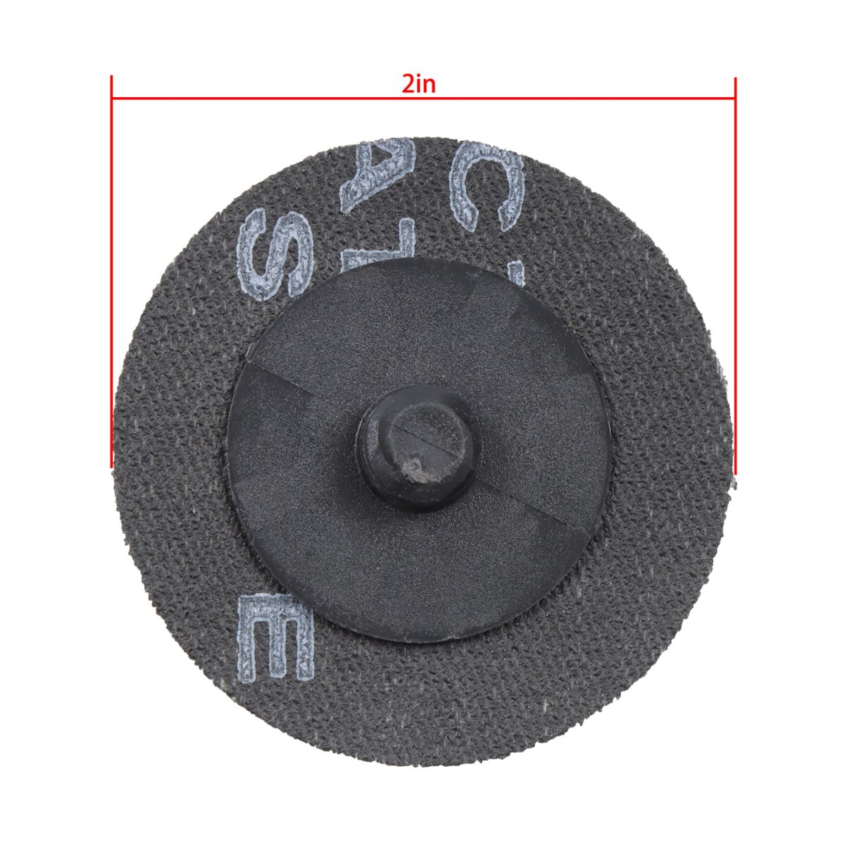 150pcs 2 In 60 Grit Sanding Discs Aluminum Oxide For Grinding And Polishing Medium Metal Wood Auto Body Fits Die Grinder Rotary