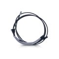 Hood Release Cable Pair For Chevy Corvette 1990 To 1996 Black Plastic And Metal Replacement 10250486 Hu-gmf019 