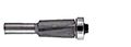 Downshear Flush Trim Bit 3 4 In Cutting Diameter 1-1 2 Length With B4 Bearing 1 Shank 3-1 Overall Flutes Carbide 