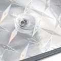 Uxcell Laser Film Car Windshield Sunshade Foldable Sun Shade Visor For Heat Block Uv Rays Full Protection