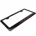 Chevrolet Camaro Zl1 In 3d Dark Gray On Real Carbon Fiber Abs Plastic License Plate Frame Is Official Licensed