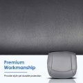 A-premium Driver Bottom Synthetic Leather Seat Cover Medium Flint Gray Compatible With Ford F-150 F150 2004 2005 2006 2007 2008