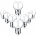S11 Led Night Light Bulbs 1 Watt 7 5 Equivalent E26 Medium Base 2700k Warm White Non Dimmable Small Globe G45 For Outdoor 