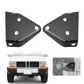 Front Bumper Bracket For 1997-2001 Jeep Cherokee Replacement Ch1067104 Ch1066104 55175268ab 55175269ab Pair Mounting Support 