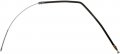 Element3 Rear Parking Brake Cable Bc92332 For 1967 To 1968 Dodge Dart Plymouth Barracuda And Valiant Nylon Coated Steel 