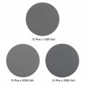 Uxcell 2 Hook And Loop Sanding Disc 1500 2000 2500 Grit Assorted Silicon Carbide Sandpaper For Random Orbit Sander Wet Dry