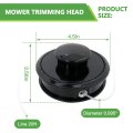 Usonline911 Replacement Black String Trimmer Bump Head W 0 095 Line For Echo Srm-2510 Srm-265t Srm266 Series Srm280 Srm-280