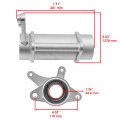 Caltric Rear Axle Bearing Housing Carrier Hub Compatible With Yamaha 5yt-25311-00-00