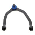 Front Control Arm And Ball Joint For 1997 Ford Thunderbird Sintered Metal Bearing Grooved Stud Rubber Bushing Steel Black 