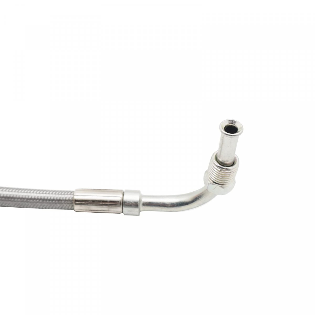 16 In Rear Brake Hose Line For Polaris Sportsman 335 500 1998 2001 Diesel 455 1999 2000 Worker Black Ptfe Metal Mesh