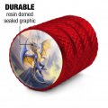 Blue Dragons In The Sky Castle Valve Stem Caps For Tire Rim Wheel Aluminum Red