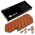 Caltric O-ring Orange Drive Chain Compatible With Aprilia Rsv1000r Rsv-1000r Factory 1000r 2004-2009