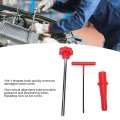 Keenso Quick Tire Valve Change Tool Kit Stem Replacement With T Shaped Hook And Conical Alignment Tube For Cars Light Trucks