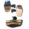 A Utv Pro Rear View Mirror Side Mirrors Kit For 2016-2023 Can-am Defender Hd5 Hd8 Hd9 Hd10 Adjustable Folding Convex Breakaway 