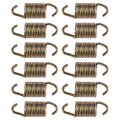 Caltric 12x Exhaust Muffler Tube Pipe Spring Compatible With Polaris