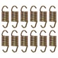 Caltric 12x Exhaust Muffler Tube Pipe Spring Compatible With Polaris