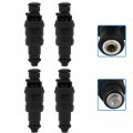 Ocpty 8 Holes 4pcs Replacement Fuel Injectors Compatible For 1999-2000 Mercedes-benz 30 2 3l 1998-2000 Slk230 2 Fj915