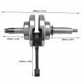 Qiilu Engine Crankshaft 4-stroke 110cc For Atvs Dirt Bikes Auto Pocket Scooter Accessory