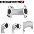 Pro Bat 28mm Intake Manifold Pipe For Yx Gpx 110cc 125cc 140cc 150cc Engine Pit Dirt Bike Carby Silver