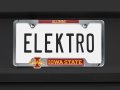 Iowa State 3d Alumni License Plate Frame