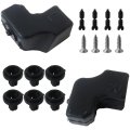 Xspeedonline Upgraded A Pair Of Tailgate Upper Rubber Bushing Bumpers Replacement With 2 Extra Bumper Clips Compatible Ford 