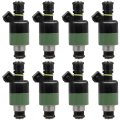 8pcs Automotive Engine Fuel Injectors Compatible For 1996-2000 Chevrolet K3500 1996-1999 P30 Gmc C2500 Suburban 83211150 