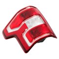 Hecasa Tail Light Left Compatible With 2018-2020 Ford F-150 Taillights Replacement For Jl3z-13405-h Fo2800265c Red Lens Chrome